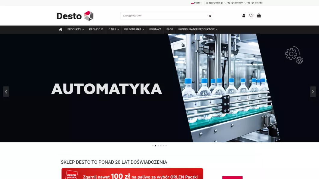 Automatyka przemysłowa - Desto - podgląd