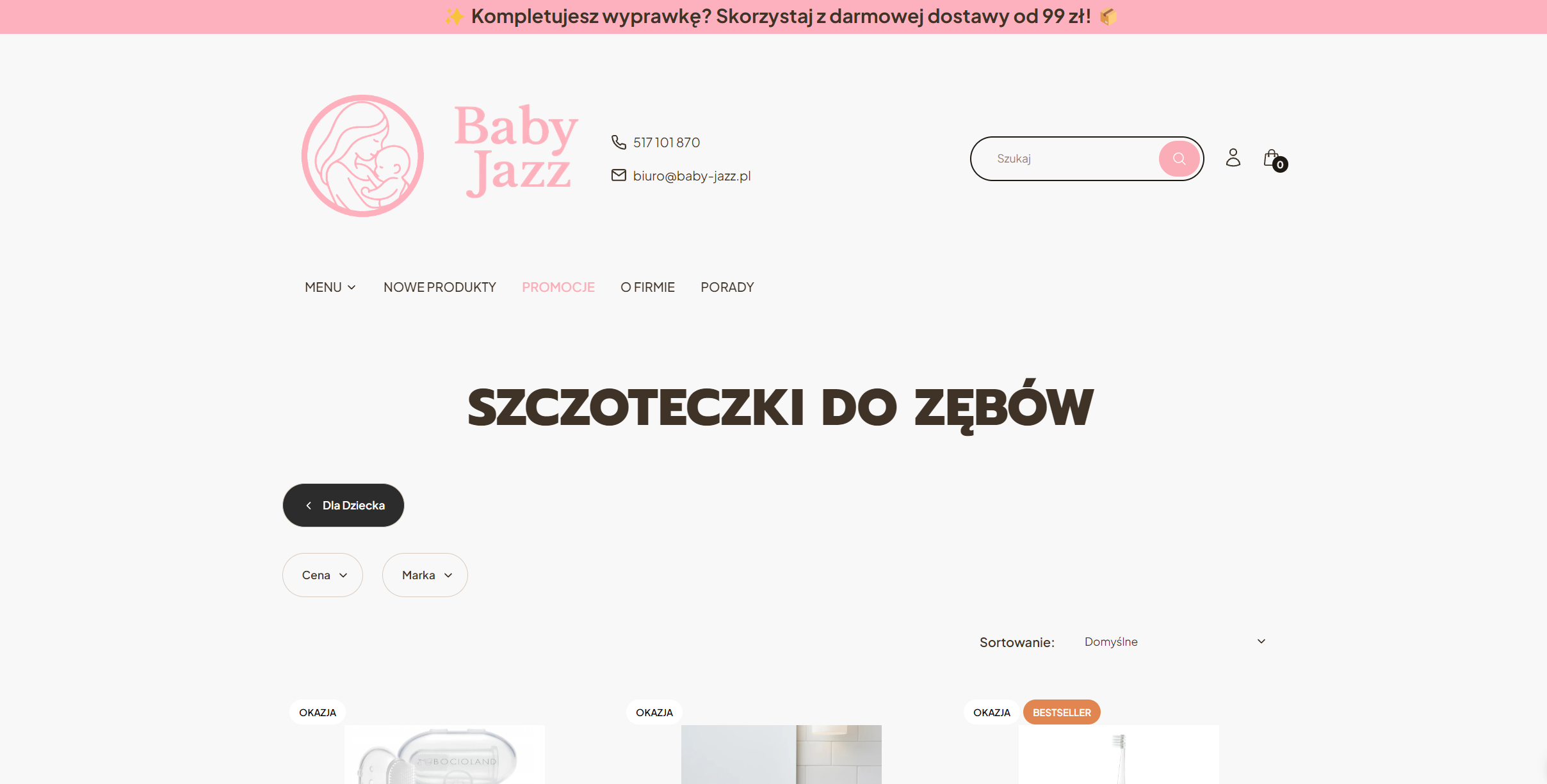Szczoteczki do zębów dla dzieci - jak dopasować je do wieku malucha?