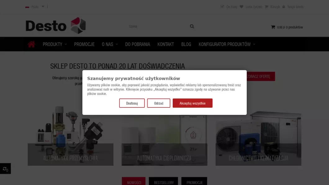 Automatyka przemysłowa - Desto - podgląd