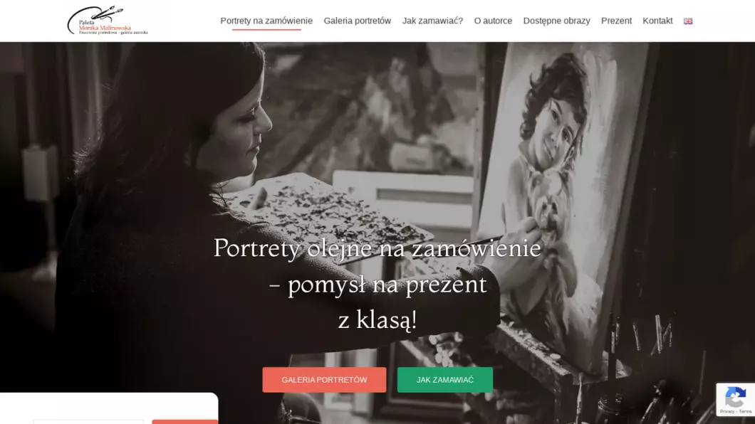 Monika Malinowska PALETA - portrety na zamówienie - podgląd